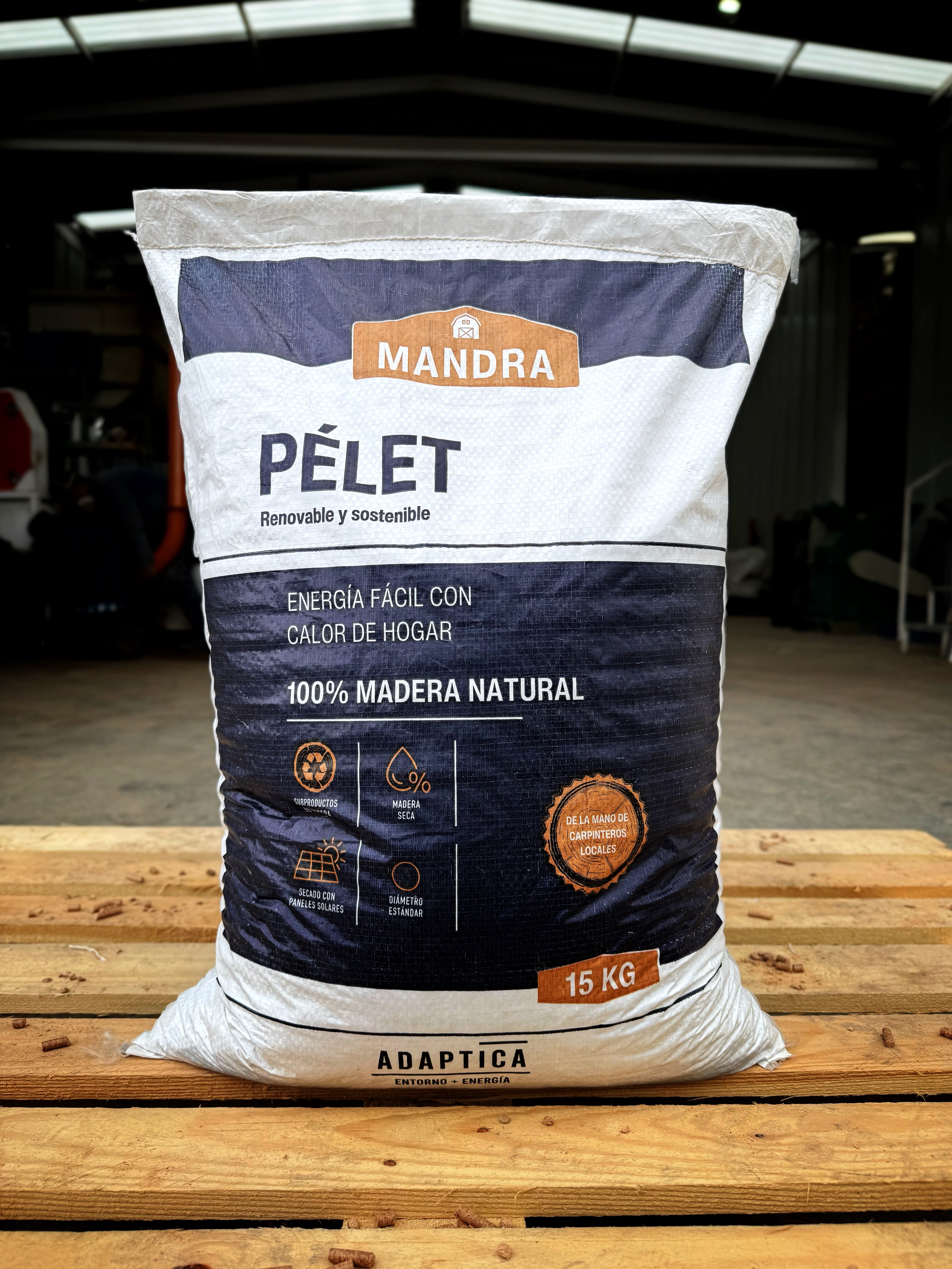Pélet para calefacción